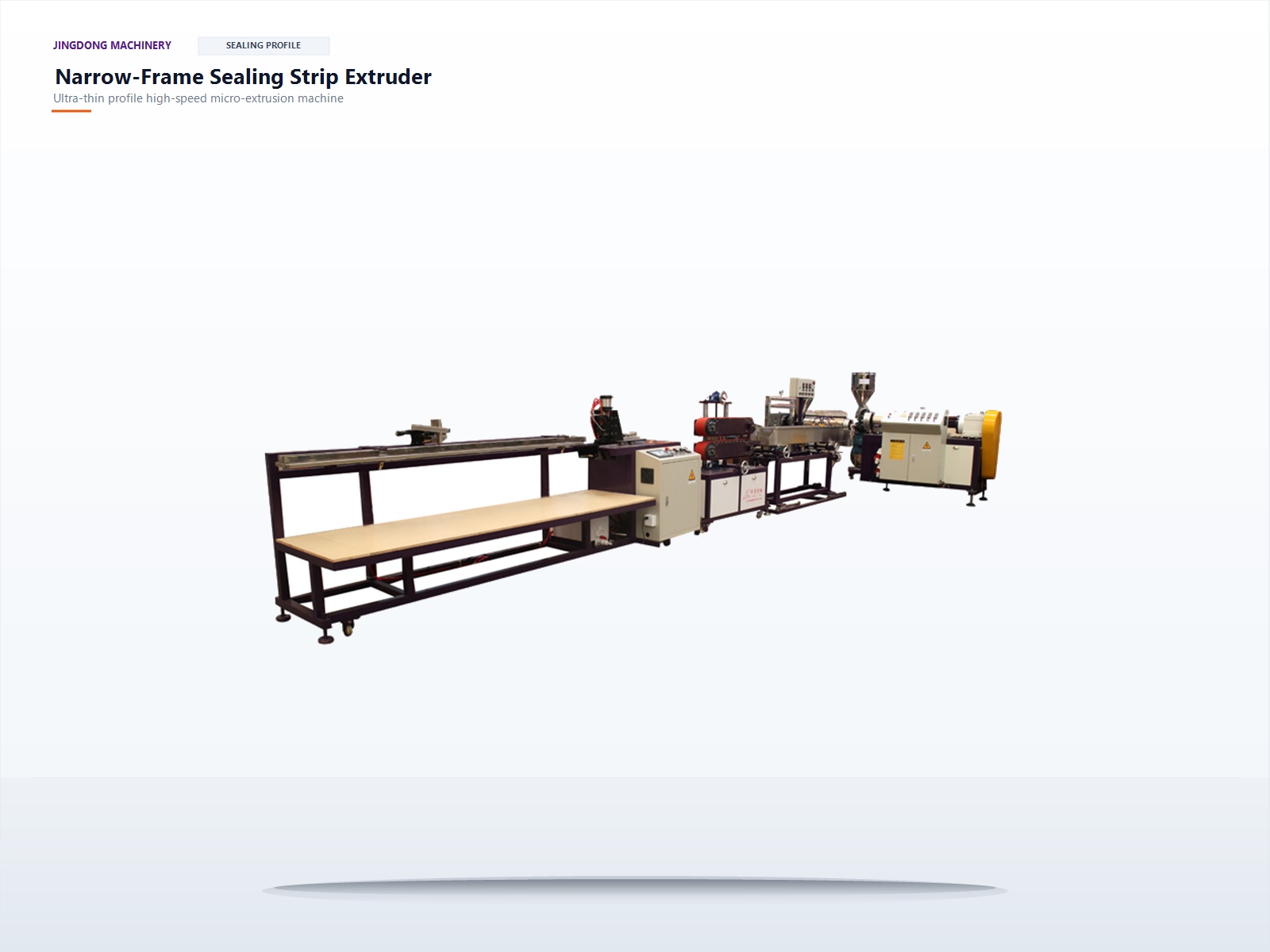 Narrow Sealing Strip Extruder