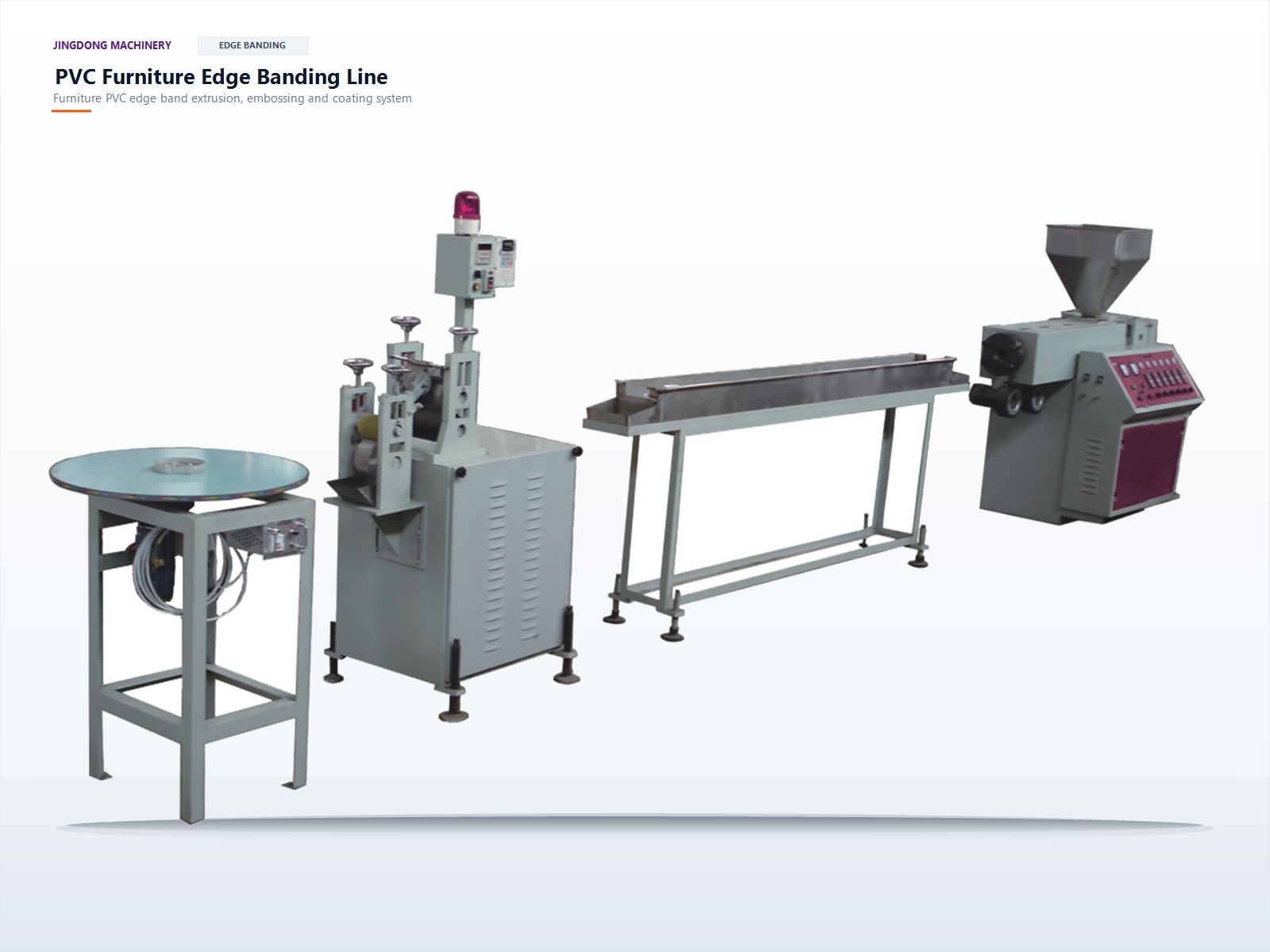 PVC Edge Banding Extrusion Machine