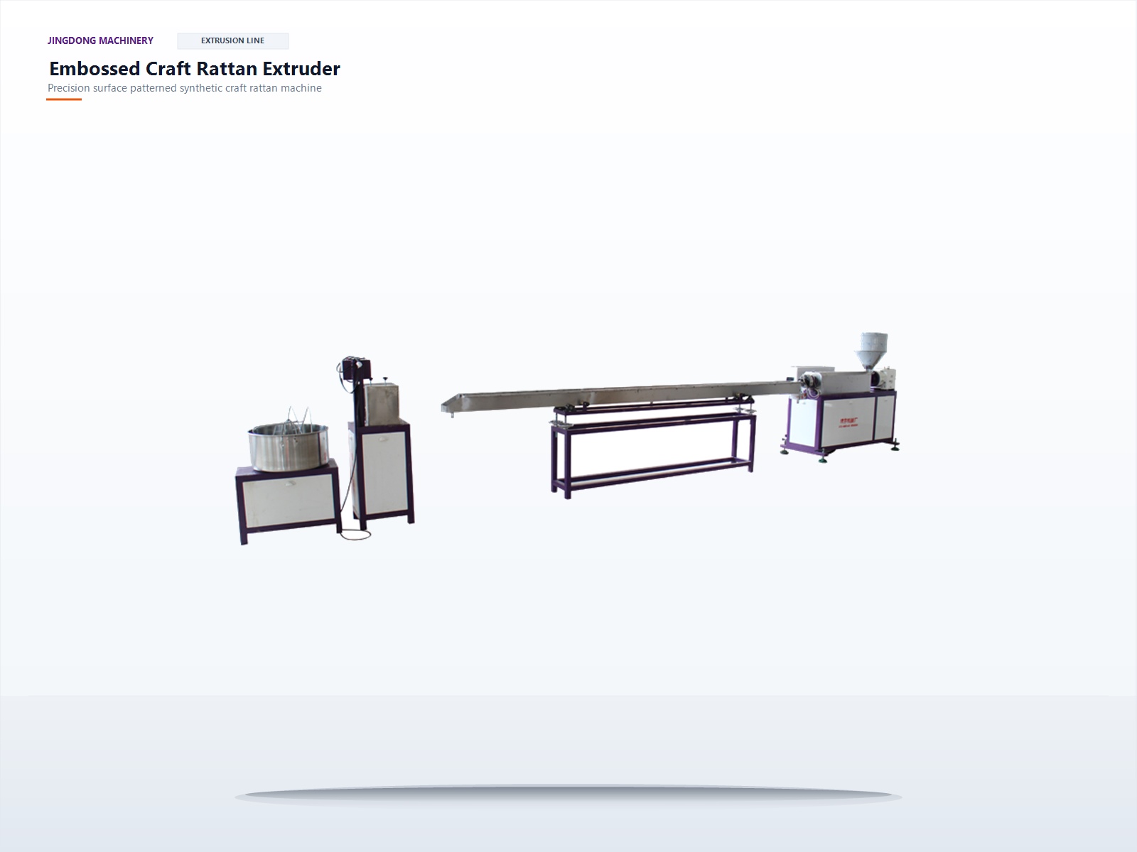 Artistic Rattan Extrusion Machine