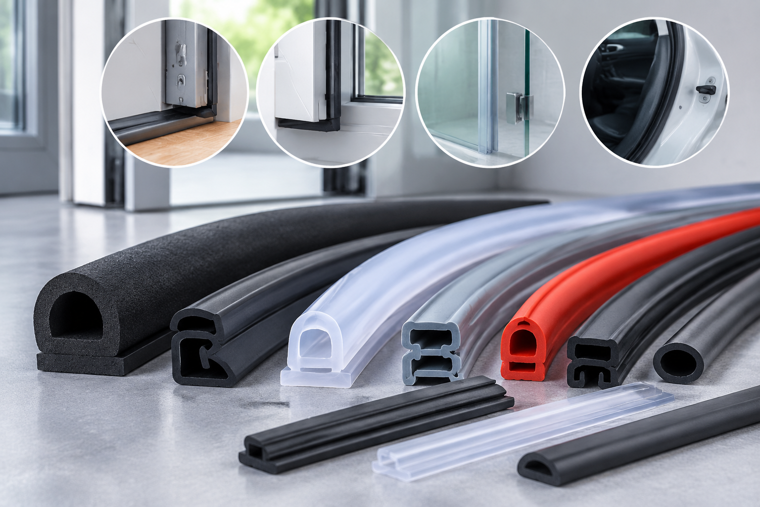 Rubber Sealing Strip Extruder